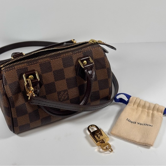 Louis Vuitton Damier Ebene Mini Sac HL Nano Speedy - Picture 3 of 16